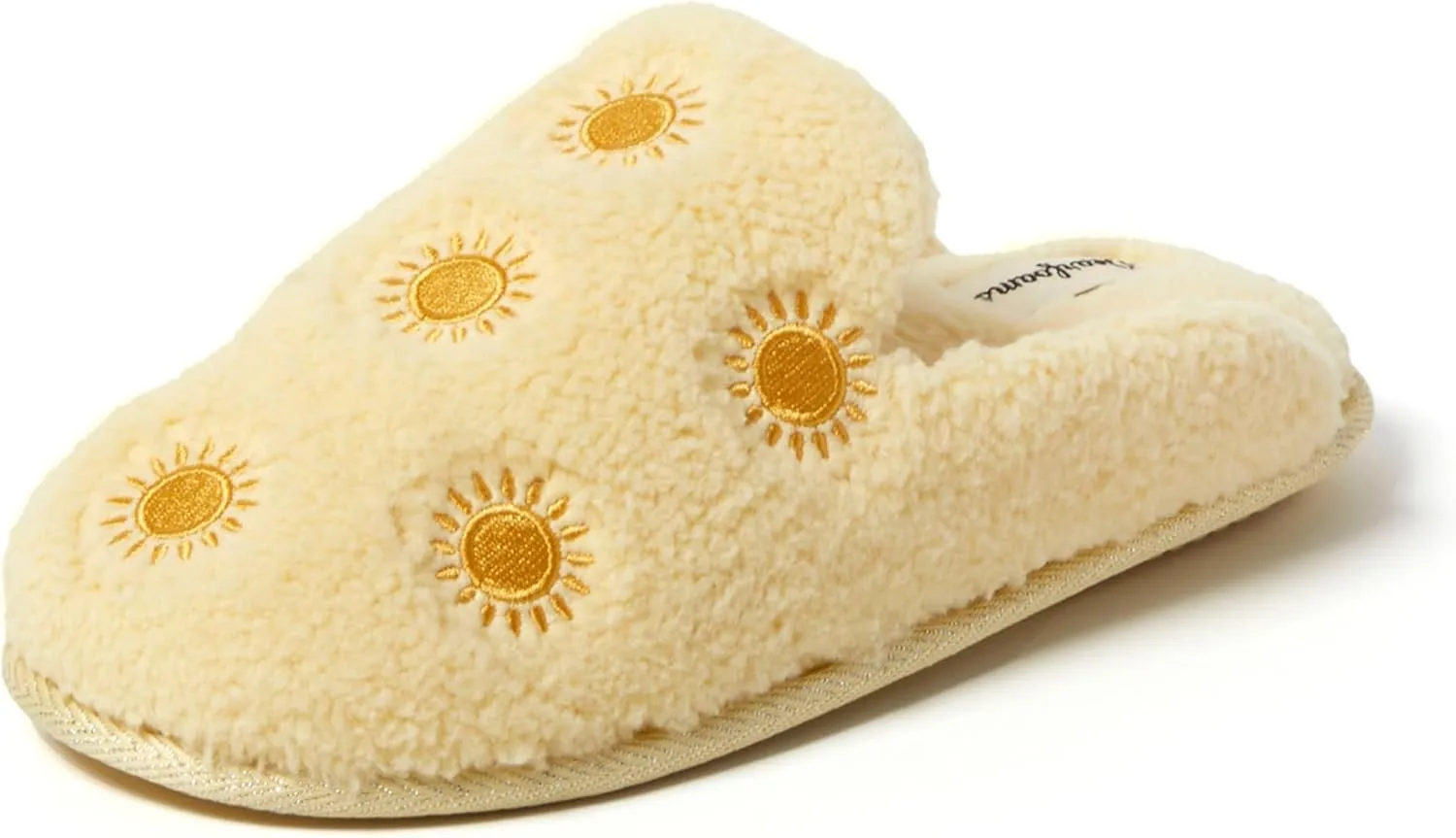 Dearfoams Women's Fuzzy Mom Easter Valentines Mother’s Day Slippers