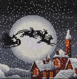 Diamond Art Holiday Santa’s Sleigh