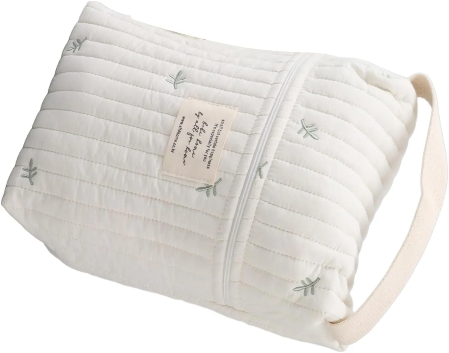 Diaper Bag Tote, Travel Diaper Tote, Multifunction Baby Bag for Bottle Wipes Pacifier (Leaf)