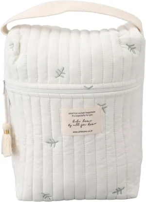 Diaper Bag Tote, Travel Diaper Tote, Multifunction Baby Bag for Bottle Wipes Pacifier (Leaf)
