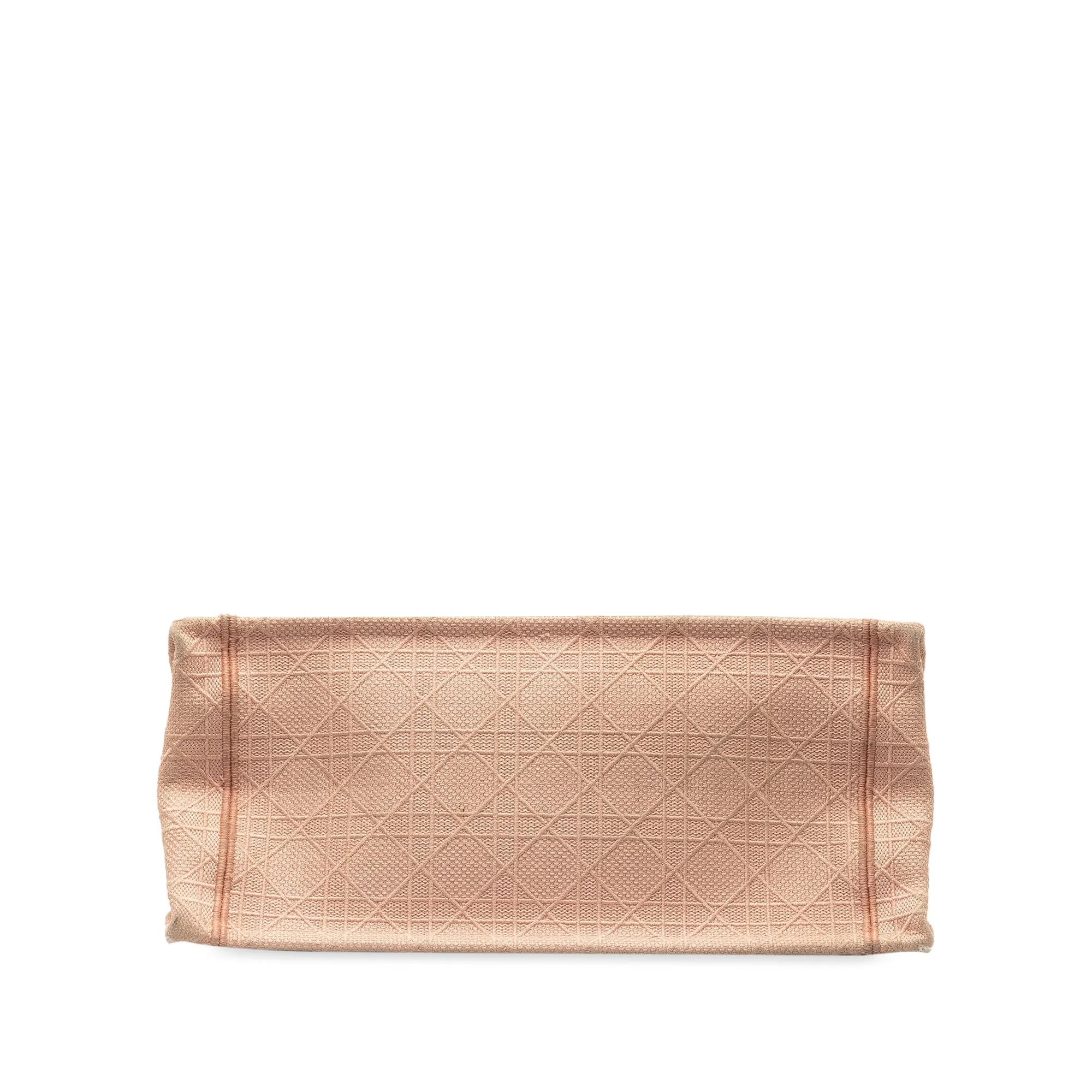 DIOR Medium Cannage Embroidered Book Tote Tote Bag