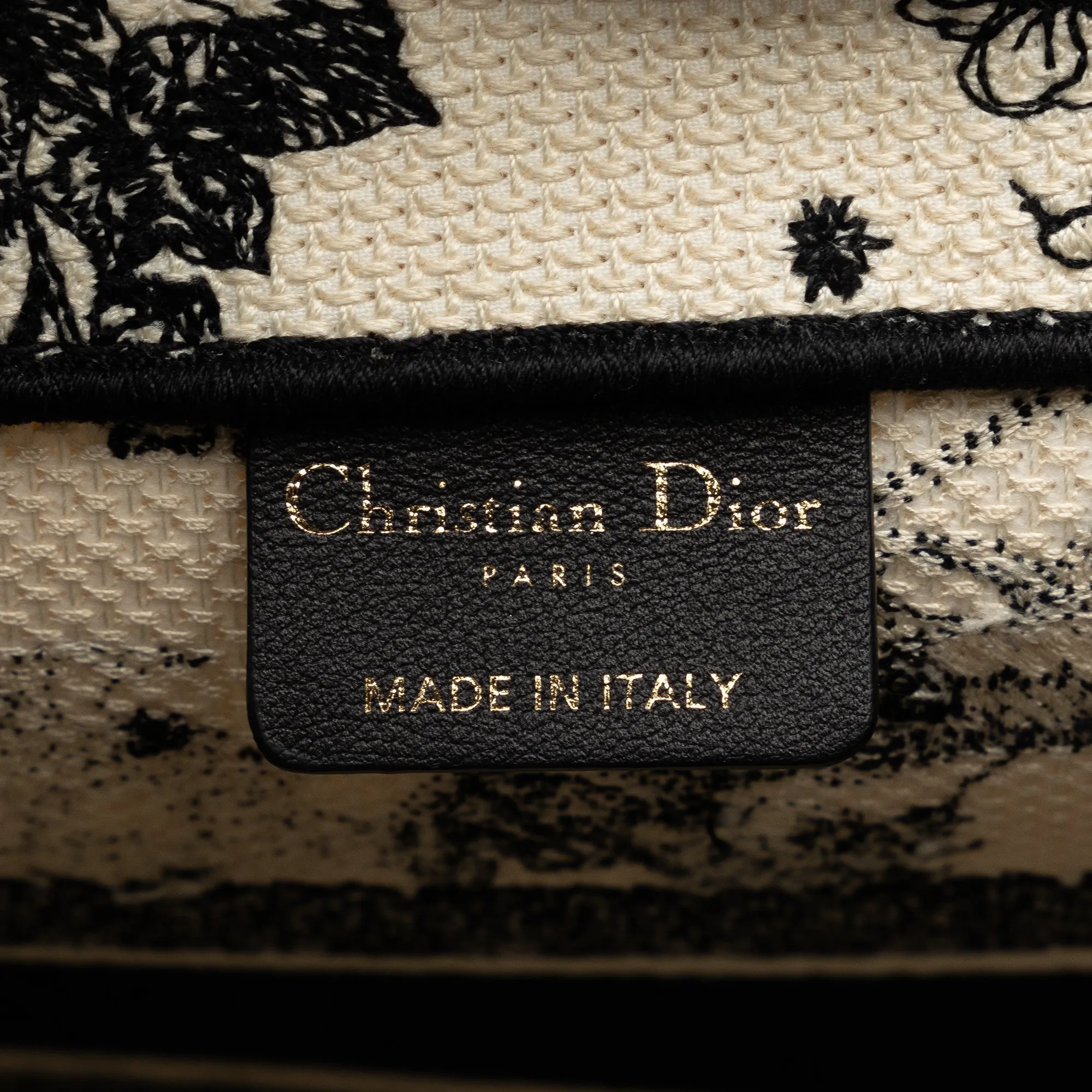 DIOR Small Zodiac Book Tote Tote Bag