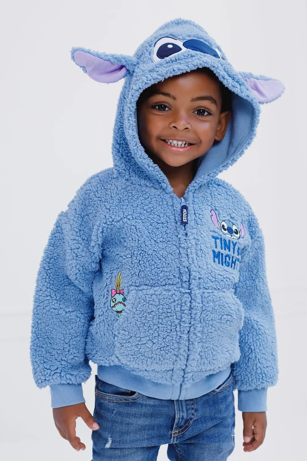 Disney Winnie the Pooh Mickey Mouse Nightmare Before Christmas Lilo & Stitch Monsters Inc. Zip Up Hoodie Newborn to Big Kid