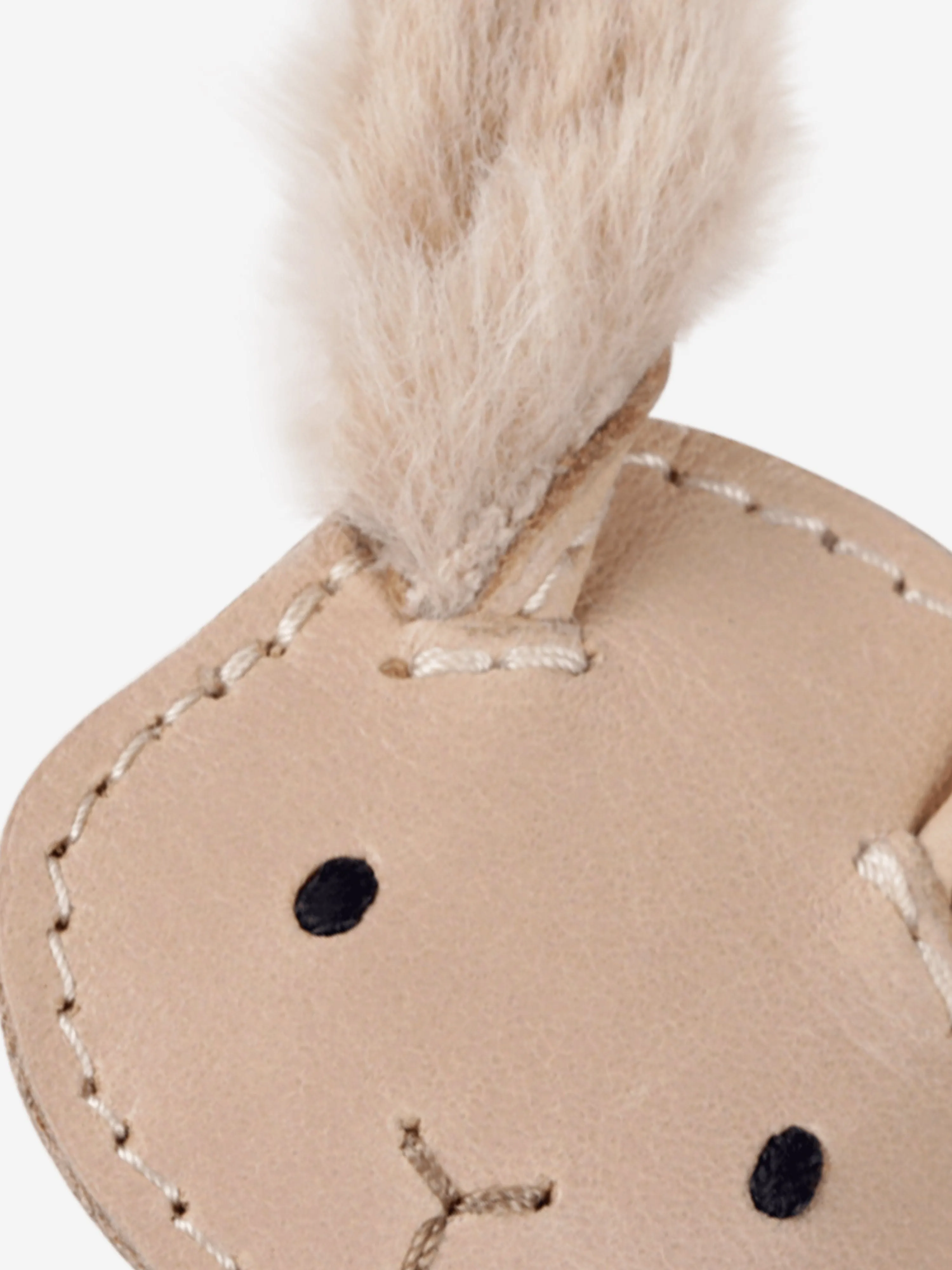 Donsje Girls Josy Exclusive Fluffy Bunny Hairclip in Beige