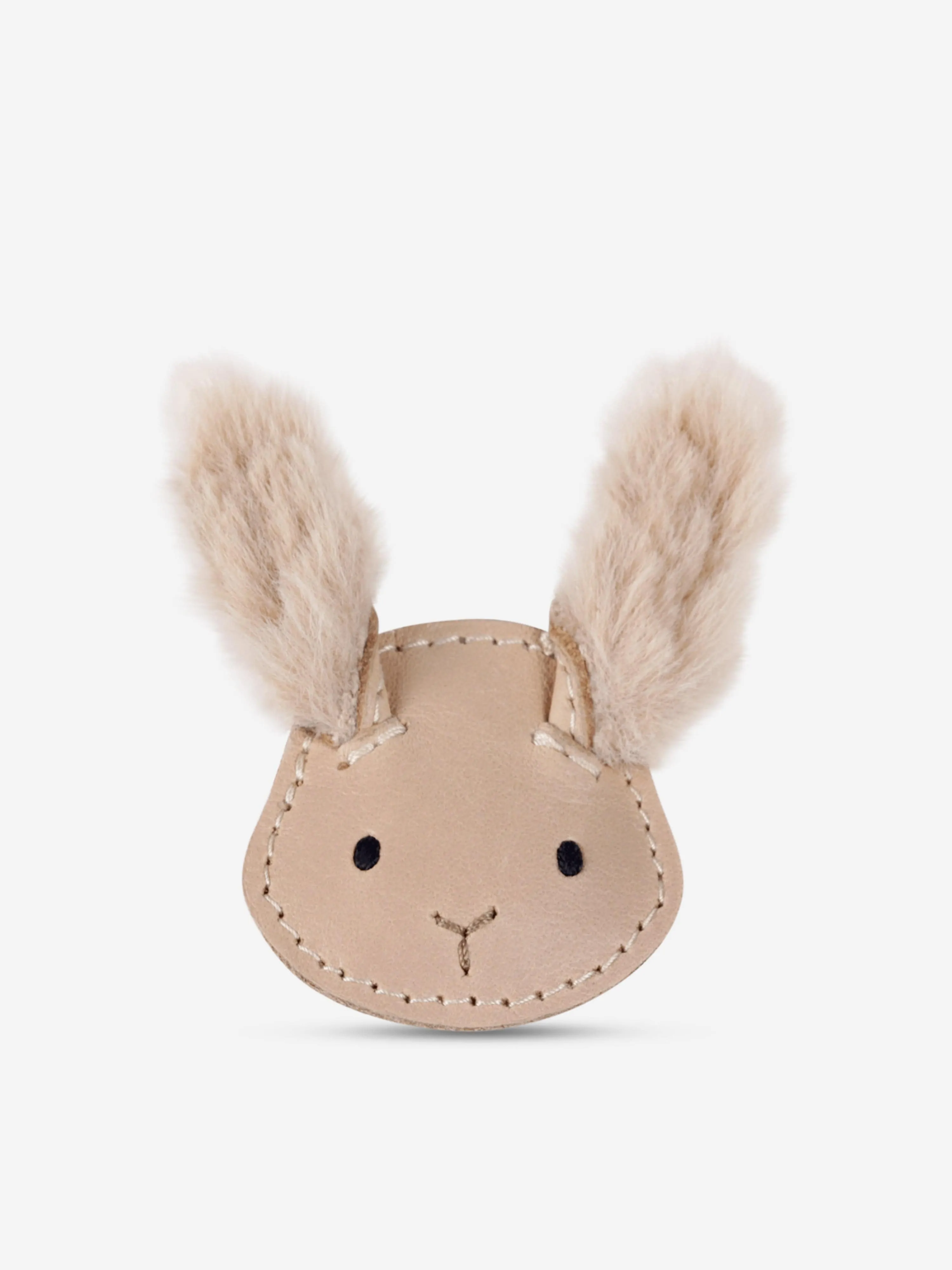 Donsje Girls Josy Exclusive Fluffy Bunny Hairclip in Beige