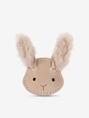 Donsje Girls Josy Exclusive Fluffy Bunny Hairclip in Beige