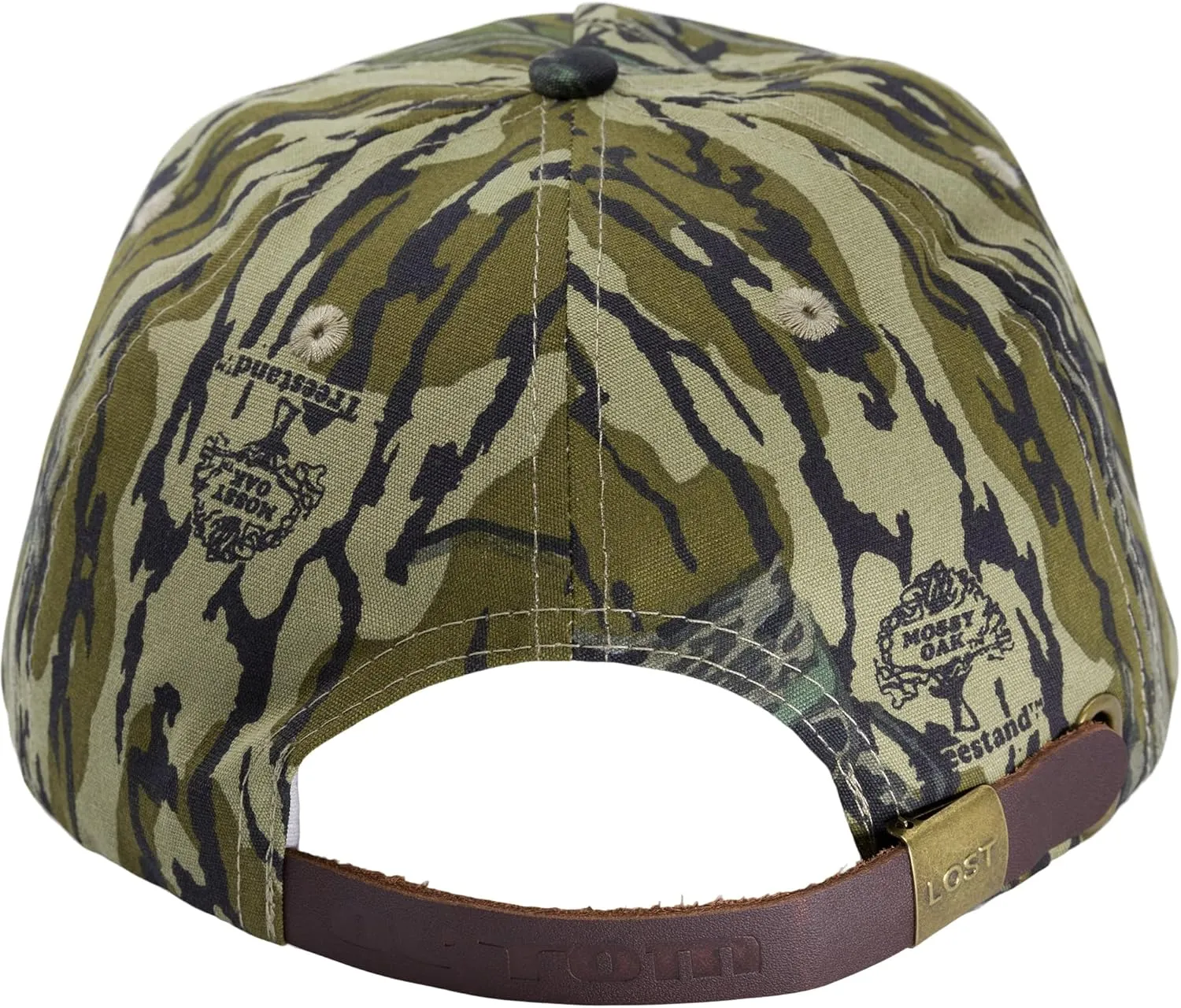 Drake Waterfowl Ol' Tom X Lost Goat Rope Hat - Mid Crown Cotton/Polyester Blend Hat with Adjustable Back Strap w/Brass Buckle