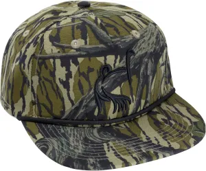 Drake Waterfowl Ol' Tom X Lost Goat Rope Hat - Mid Crown Cotton/Polyester Blend Hat with Adjustable Back Strap w/Brass Buckle