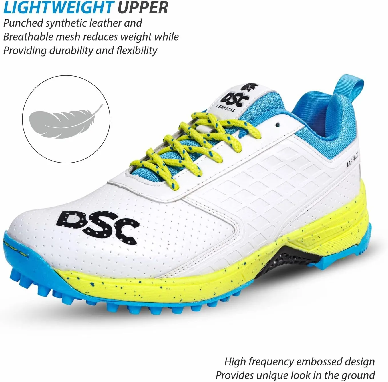 DSC Men's Jaffa 22 Cricket ShoesCricket Shoes, Spikes