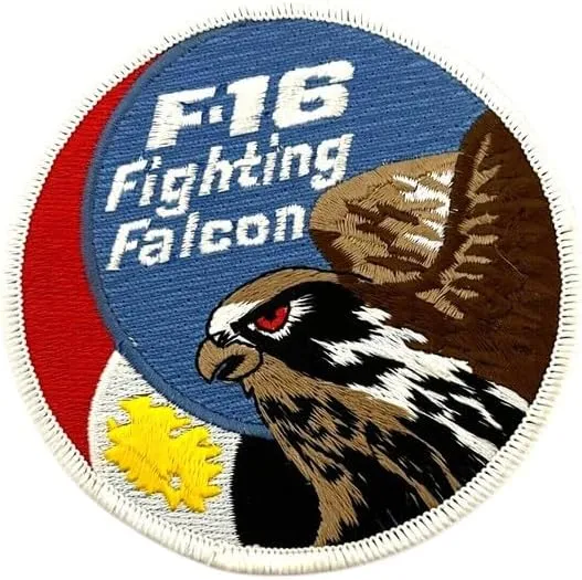 Egyptian Air Force F-16 Fighting Falcon Flag Swirl Patch Fn3
