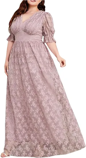 Elegant V Neck Dress for Women Fashionable Ruffle Sleeve Chiffon Midi Skirt Front Tie Wrap Comfy Dresses Prom Gowns