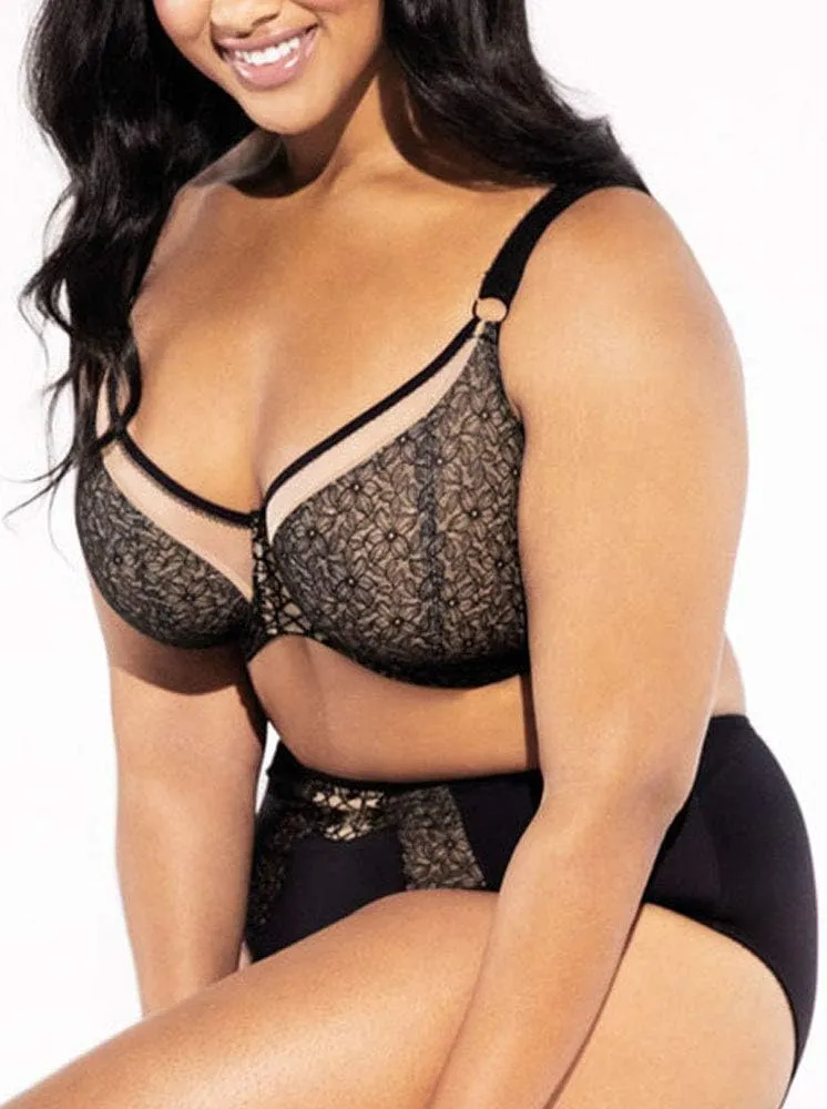 Elomi Women's Plus Size Sadie Underwire Balcony Bra