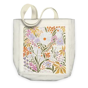 Embroidered Tote Bag | Wildflowers