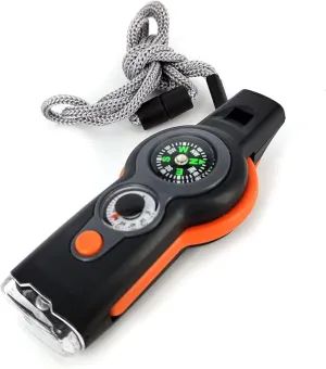 Emergency Whistle with Lanyard Safety Whistle Camping Hike Rescue Signal Survival Whistle