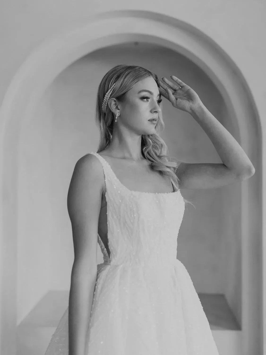 Exquisite Ball Gown Wedding Dress with Square Neckline, Delicate Straps, and Subtle Embellishments