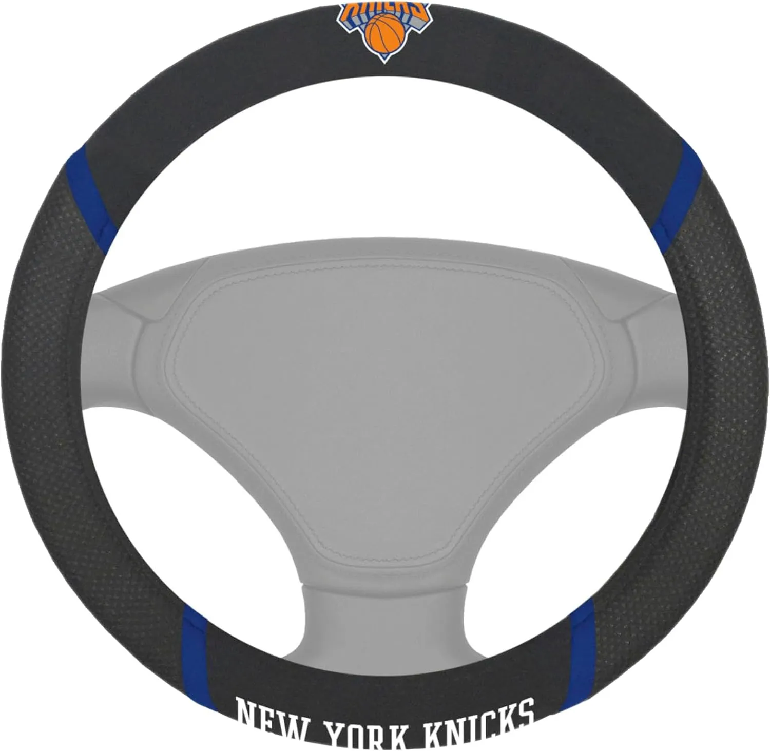 FANMATS NBA Unisex-Adult Embroidered Steering Wheel Cover