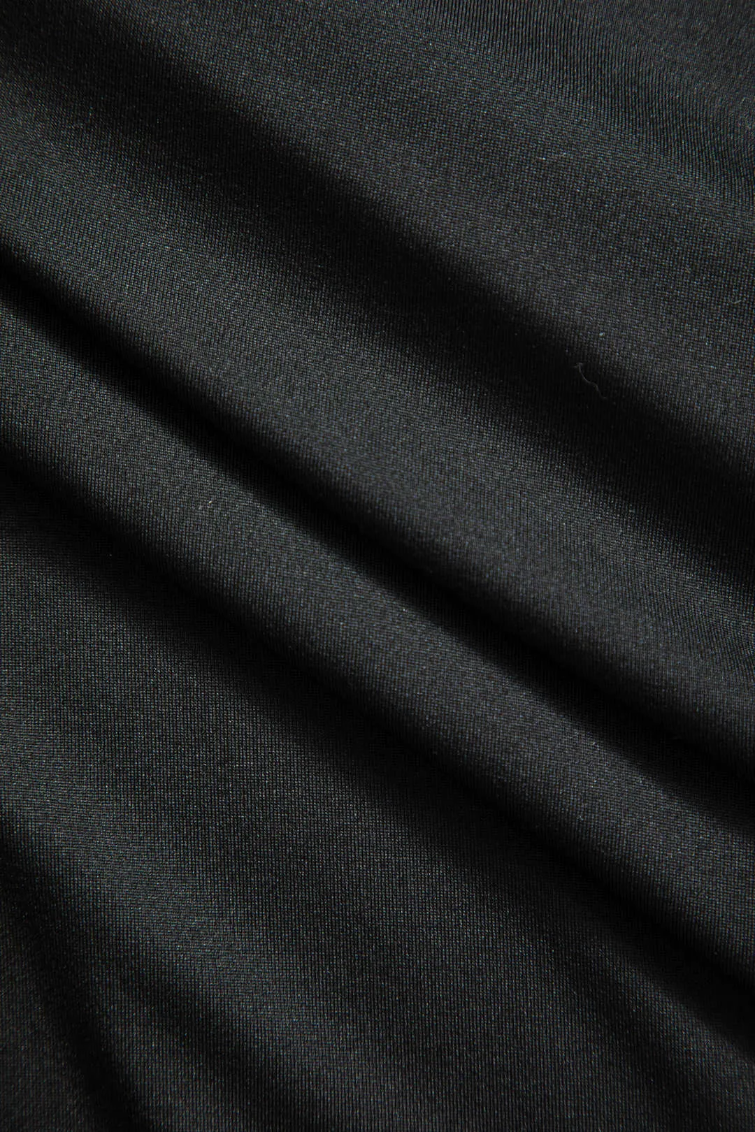 Faux Leather Patchwork Ruched Skirt