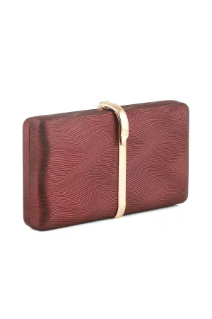 Flap Shoulder Bags B21571-Maroon