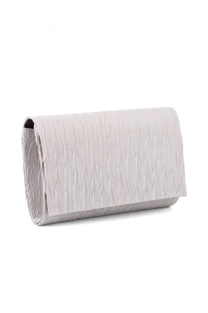 Flap Shoulder Bags B21579-Silver