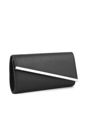 Flap Shoulder Bags B21585-Black