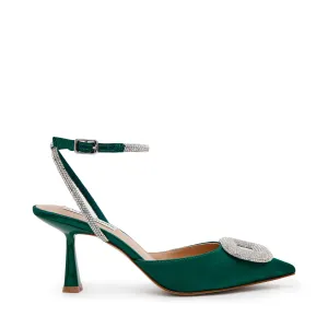 FLORENZIA EMERALD SATIN
