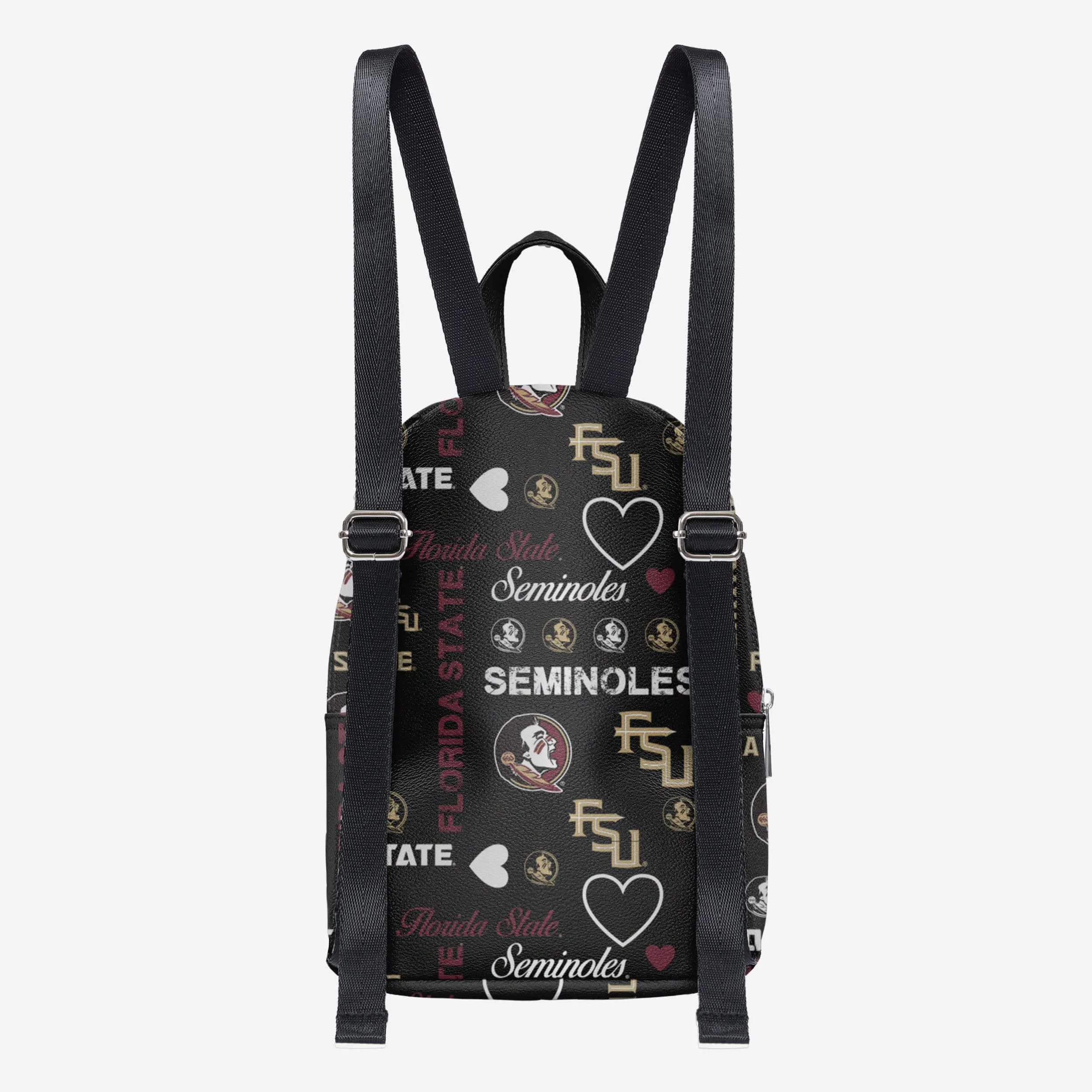 Florida State Seminoles Logo Love Mini Backpack