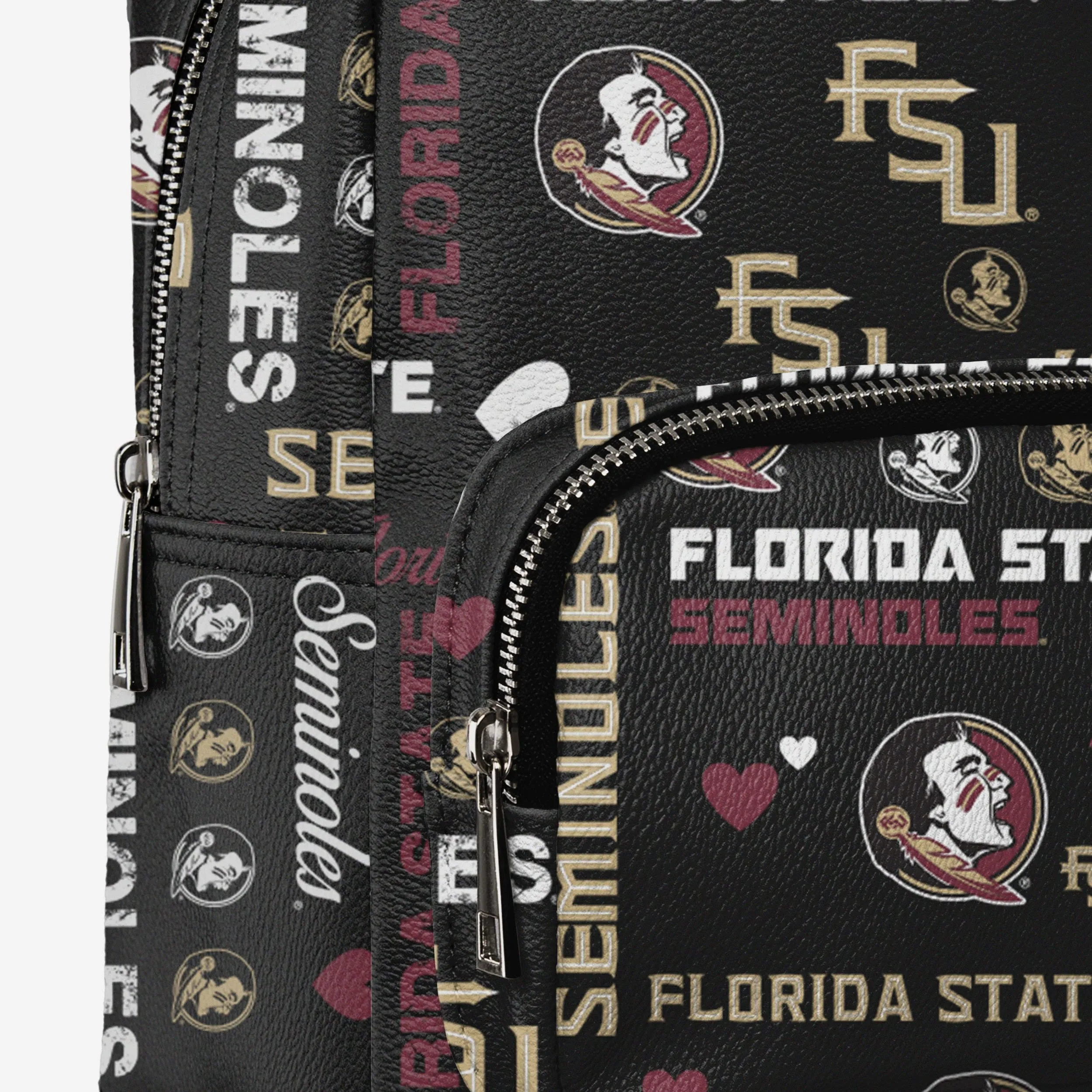 Florida State Seminoles Logo Love Mini Backpack
