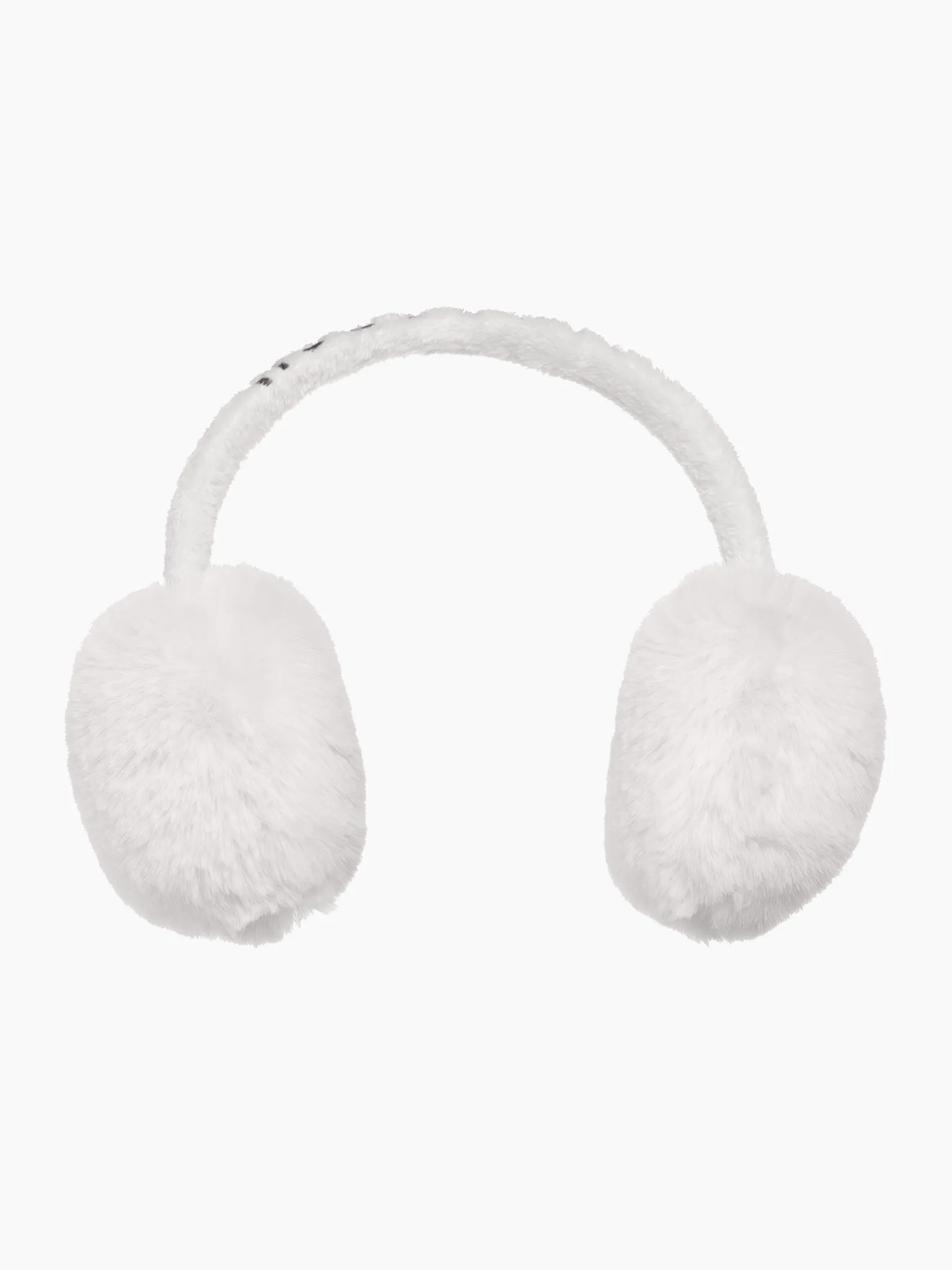Fluffy Ear Warmers  - Cream