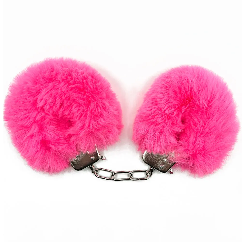 Fluffy Metal Handcuffs