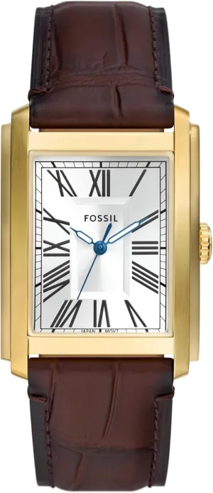 Fossil Men's Carraway Quartz Stainless Steel Three-Hand Watch