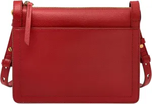 Fossil Taryn Crossbody Bag, Garnet