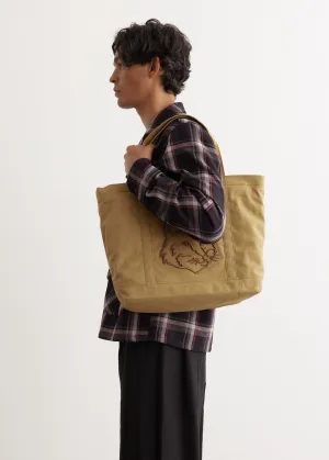 Fox Head Large Tote Bag