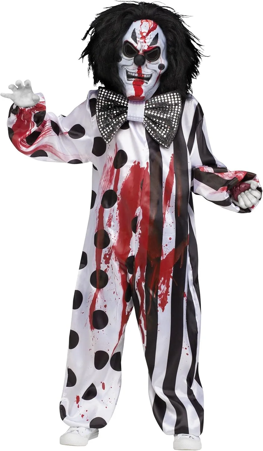 Fun World Bleeding Killer Clown Child Costume