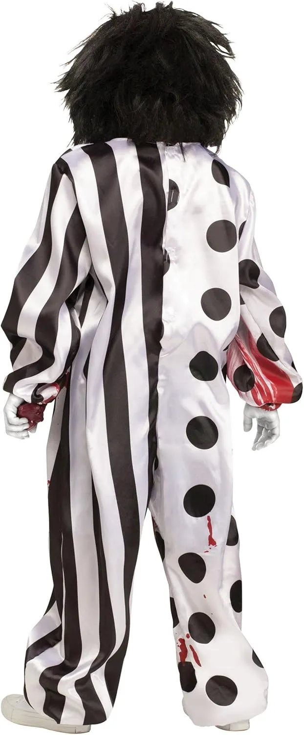 Fun World Bleeding Killer Clown Child Costume