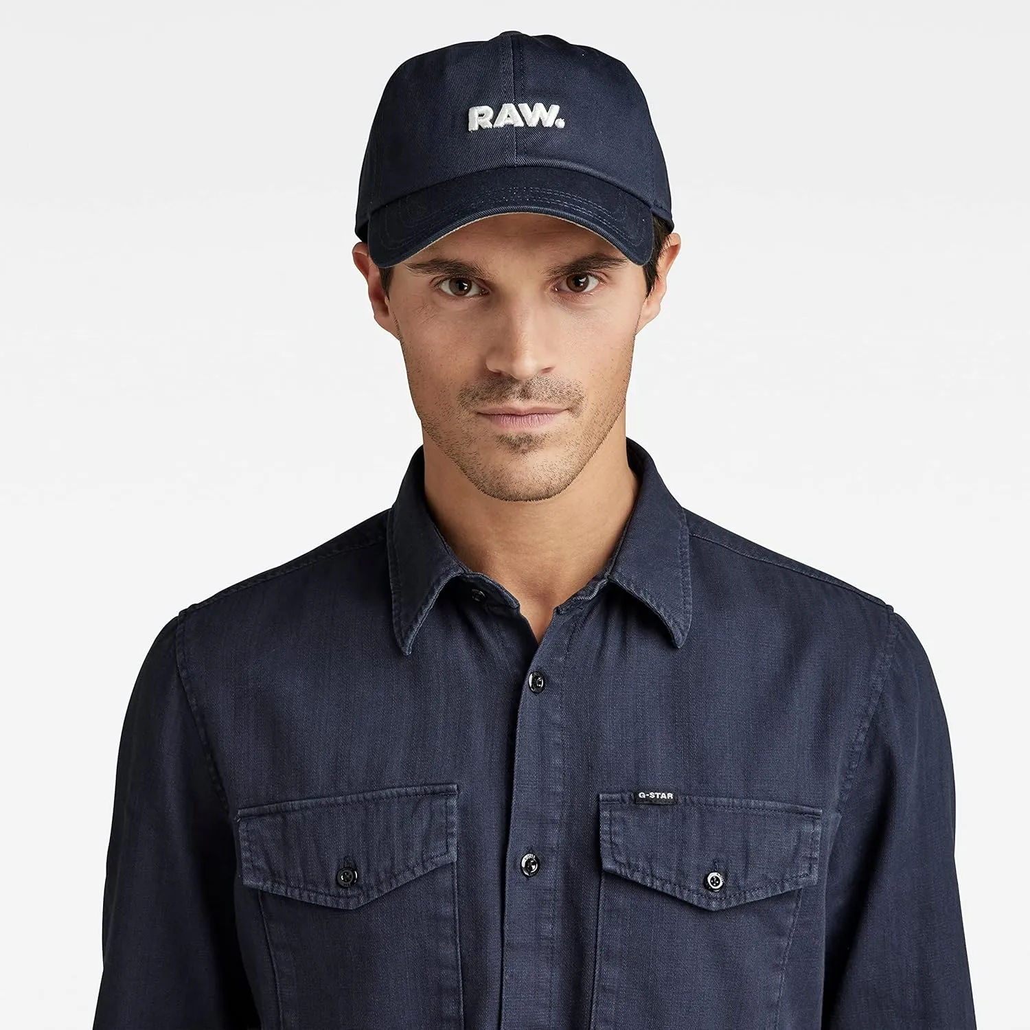 G-STAR RAW Men's Originals Logo Baseball Hat