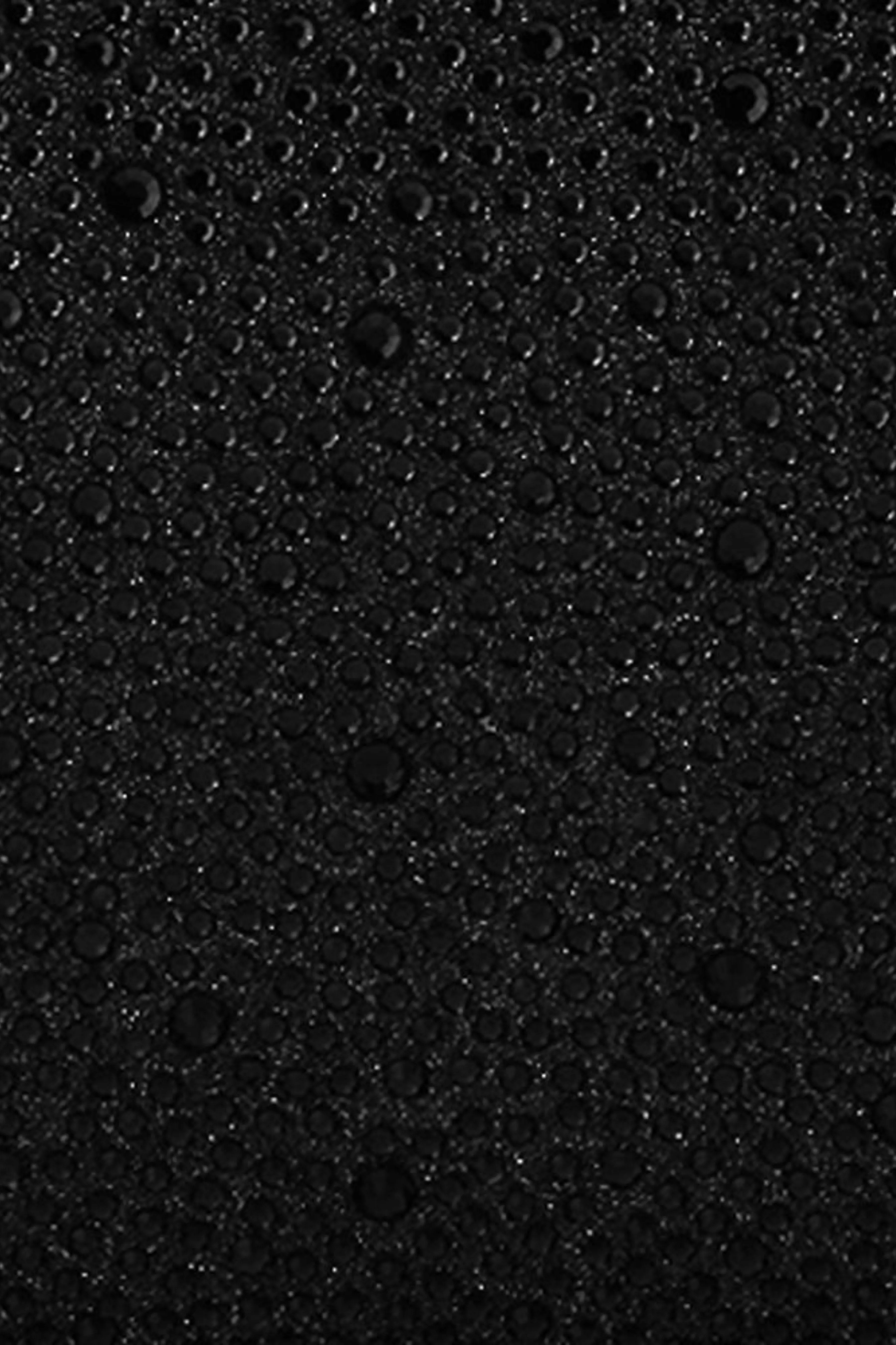 Gabby Metallic Hot Fix Clutch - Black