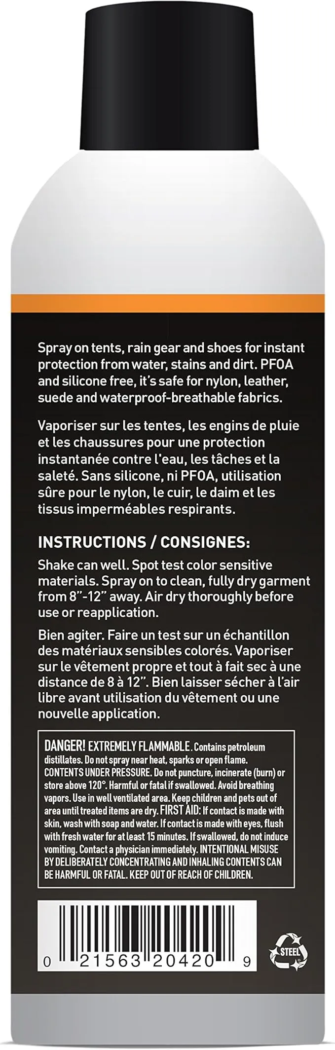 GEAR AID Tent Waterproofing Spray Kits for Nylon Tents