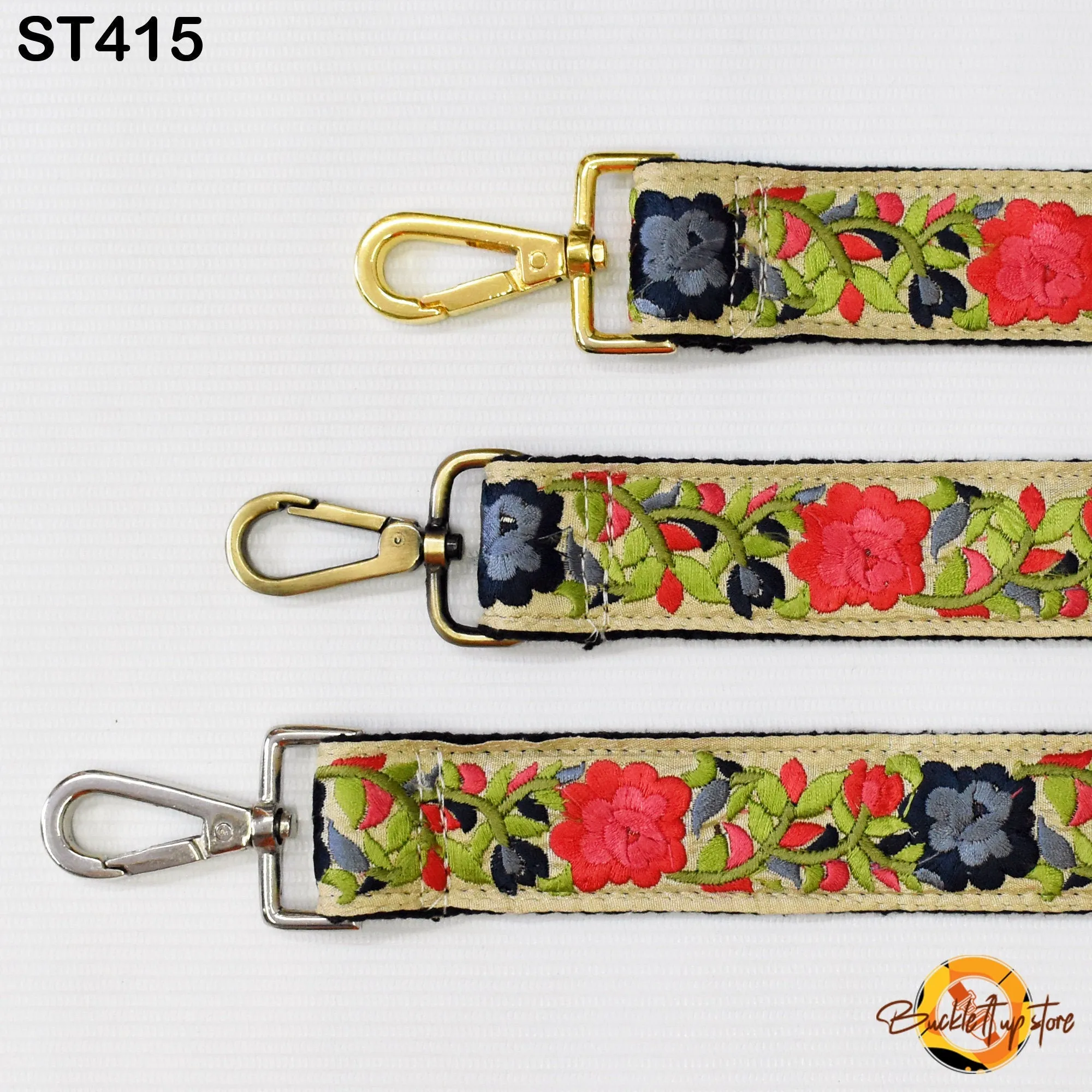 Gift for Mother Embroidered Messenger Bags Strap Crossbody Strap for Purses Embroidery Replacement Straps Boho Guitar Strap Handbag Strap