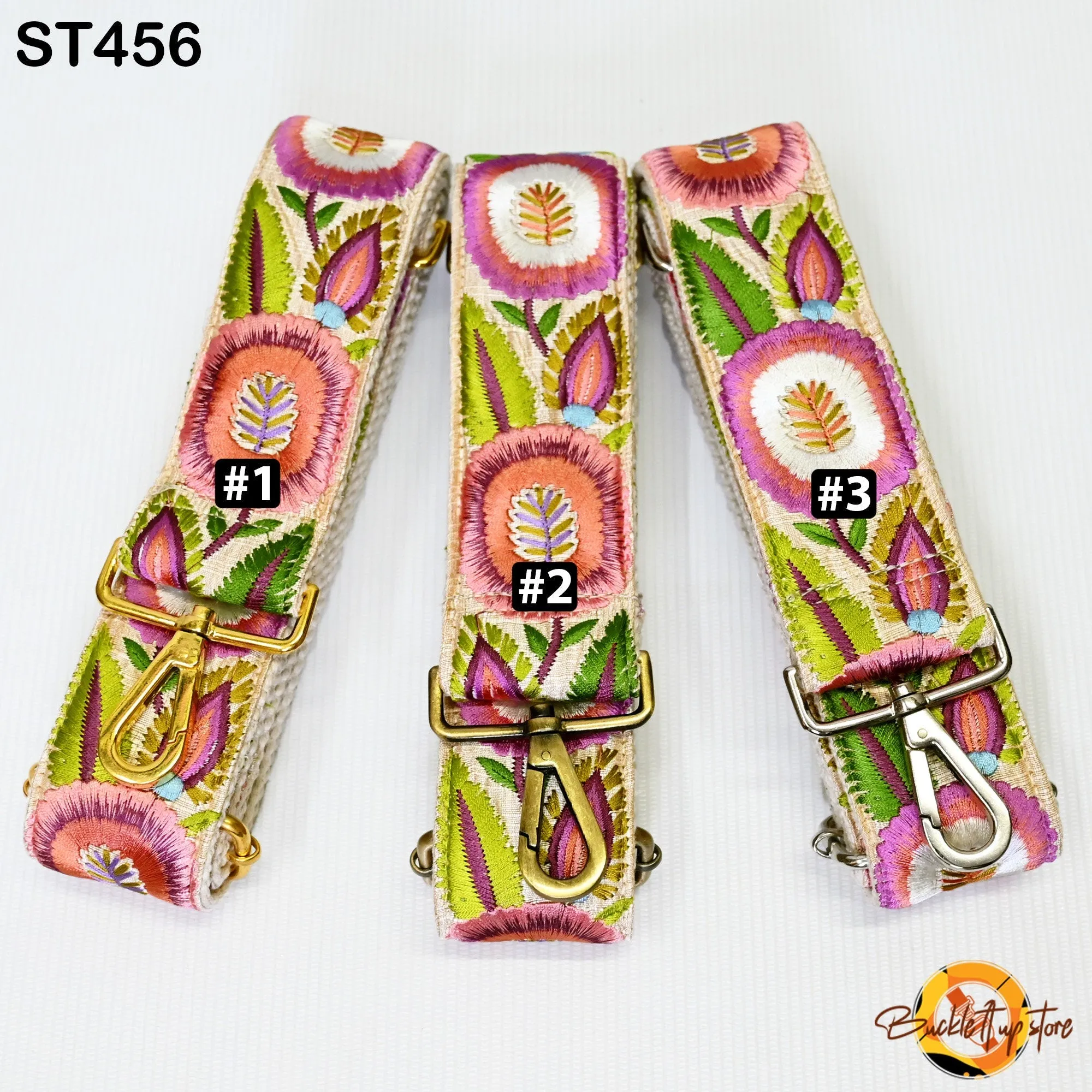 Gift Friend Crossbody Boho Sling Bag Strap for Purses Embroidery Adjustable Guitar Strap Replacement Handbag Strap Embroidered Camera Strap