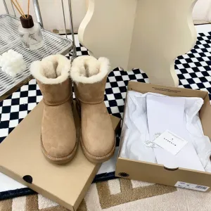 Glittery Bow Ugg Boots