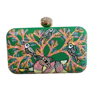 Green Gond Art Bags