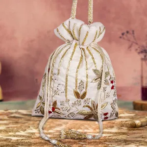 Gulaab Embellished Potli