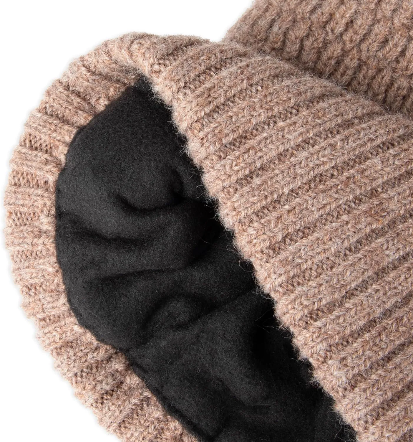 Haggar Men's Knit Cuffed Beanie Hat