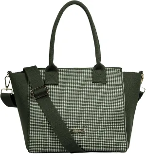 Handbag for Women & Girls | Stylish and spacious bag with premium metal fittings and crossbody strap.