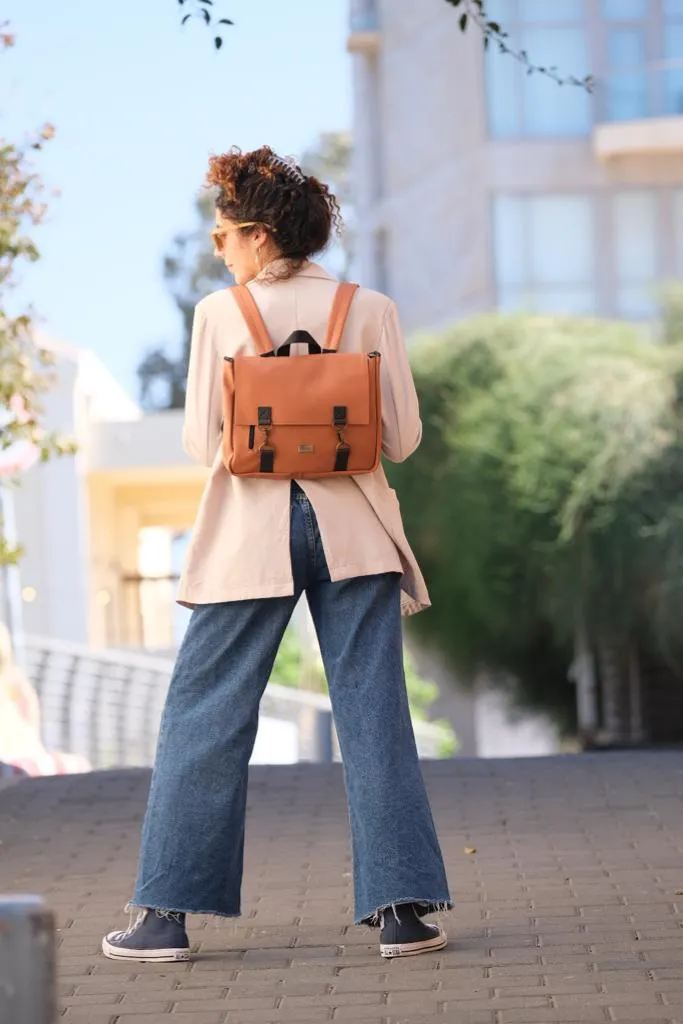 Happy Mandarin Orange Jaffa Backpack/Side Bag