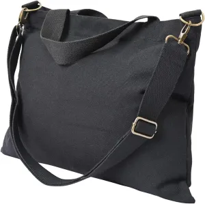 Heavy Duty Canvas Shoulder Crossbody Bag Working Briefcase Laptop Satchel Multi Purpose Casual Tote