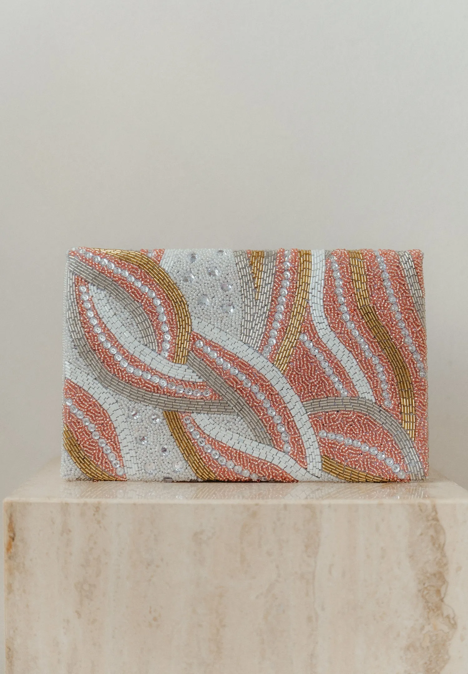 Here Comes the Sun Beaded Crossbody (Preorder)