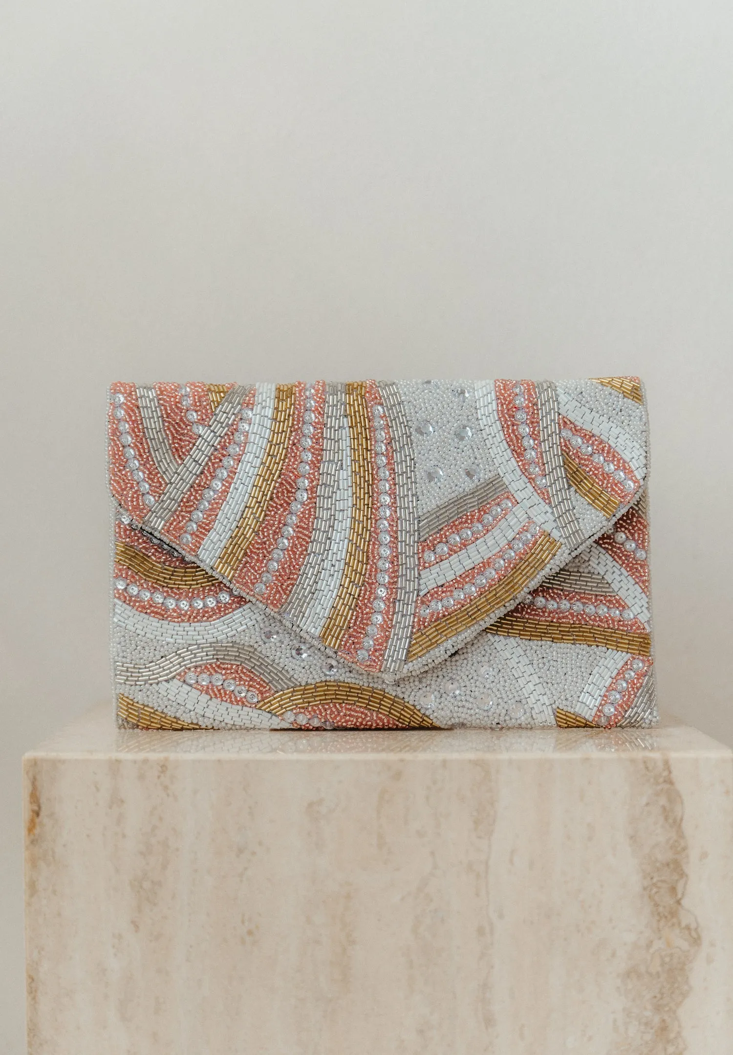 Here Comes the Sun Beaded Crossbody (Preorder)