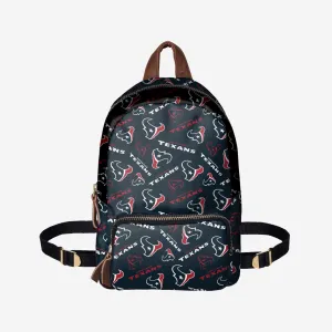 Houston Texans Printed Collection Mini Backpack