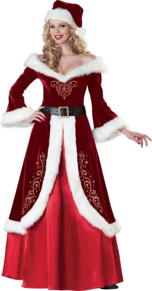 Incharacter Costumes, LLC Flocked Velvet Dress